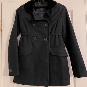 American Eagle Double-Breasted Navy Peacoat